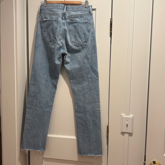Agolde Cherie High Rise Straight Jeans in Merit Sz 27 / 4 - Picture 13 of 16